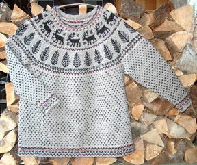 Lusekofte countrywool sweater pattern