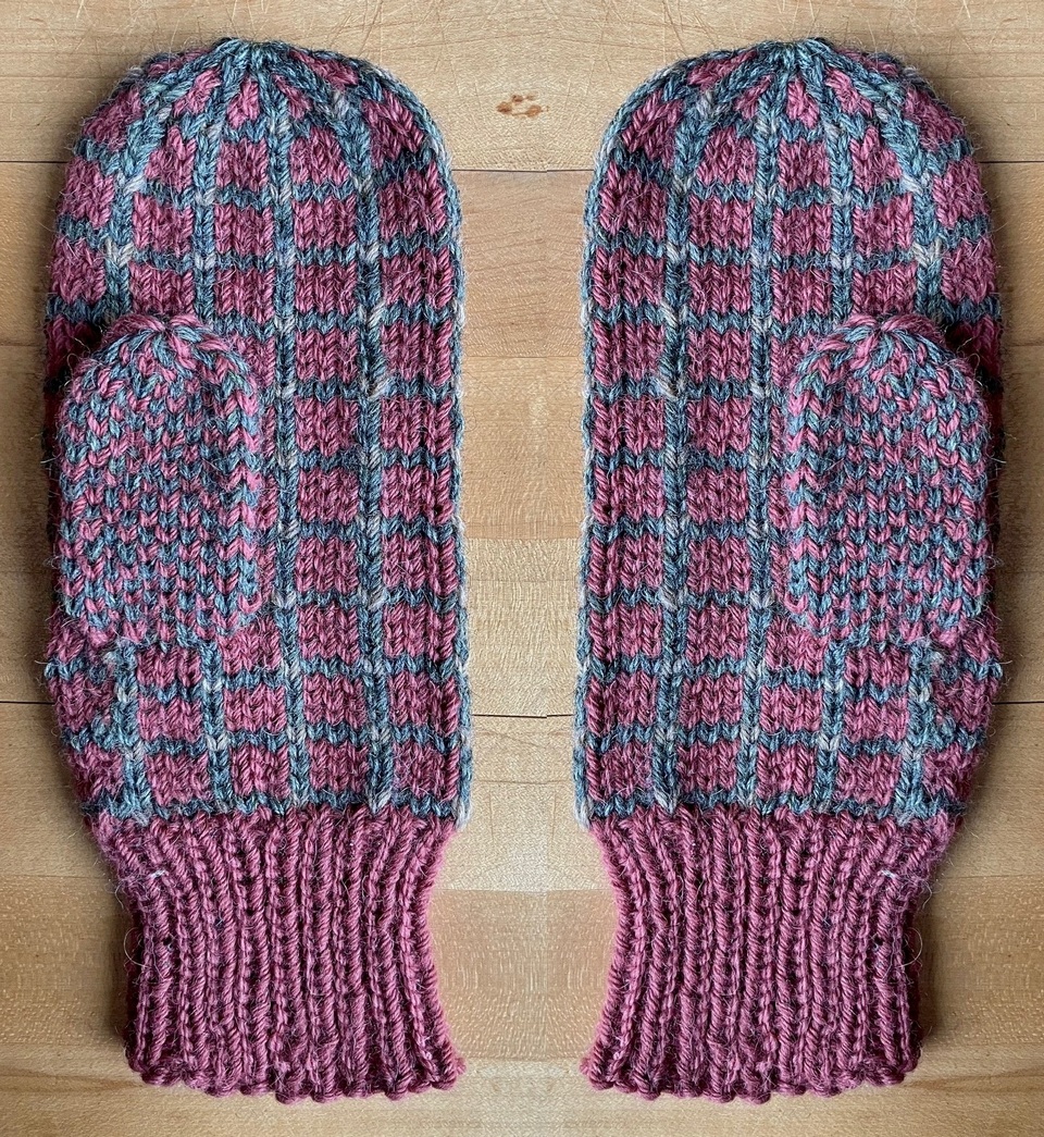 faroe broken root mitten pattern countrywool